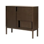 Design House Stockholm - Layer dressoir met poten, donker eiken
