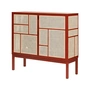 Design House Stockholm - Air Sideboard met benen, rood