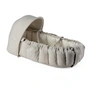 Sebra - 3-in-1 babynestje + kapje, beige gemêleerd