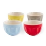 POLSPOTTEN - Polygoon kopjes set van 4, cappuccino