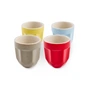 POLSPOTTEN - Polygon Kopjes set van 4, espresso