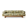 HKliving - Teakhouten loungebank voor buiten, Botanical