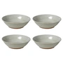 Broste Copenhagen - Grød -schaal, Ø 17 x H 5 cm, zandkleur (set van 4)
