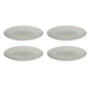 Broste Copenhagen - Grød -dinerborden, Ø 26 x H 2,7 cm, zandkleur (set van 4)