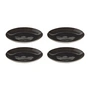 Broste Copenhagen - Nordic Coal -dessertbordjes, Ø 20 cm (set van 4)