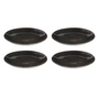 Broste Copenhagen - Nordic Coal -dinerborden, Ø 26 cm (set van 4)