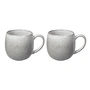 Broste Copenhagen - Nordic Sand -beker met oor, 45 cl (set van 2)