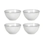 Broste Copenhagen - Nordic Sand -schaal, Ø 17 x H 8 cm (set van 4)