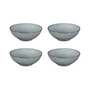 Broste Copenhagen - Nordic Sea -schaal, Ø 17 x H 8 cm (set van 4)