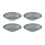 Broste Copenhagen - Nordic Sea e diepe borden, Ø 22,5 x H 5 cm (set van 4)