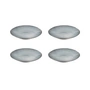 Broste Copenhagen - Nordic Sea -bordjes, Ø 15 x H 2 cm (set van 4)