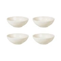 Broste Copenhagen - Nordic Vanilla schaal, Ø 17 x H 6 cm (set van 4)