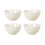 Broste Copenhagen - Nordic Vanilla schaal, Ø 17 x H 8 cm (set van 4)