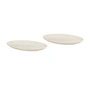 Broste Copenhagen - Nordic Vanilla -serveerschaal, 22 x 13,6 cm (set van 2)