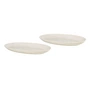 Broste Copenhagen - Nordic Vanilla -serveerschaal, 30 x 17 cm (set van 2)