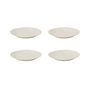 Broste Copenhagen - Nordic Vanilla -borden, Ø 15 cm (set van 4)