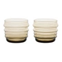 Marimekko - Sukat Makkaralla -waterglas 200 ml, bruin (set van 2)