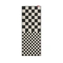 Fatboy - Carpretty Vloerkleed voor buiten, Catwalk, vierkant, 80 x 200 cm, crème / antraciet