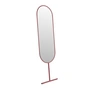 Zuiver - Tess Ovale staande spiegel, bordeaux rood