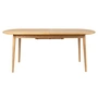 Zuiver - Twist Eettafel 185 / 240 x 90 cm, eiken