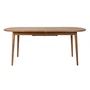 Zuiver - Twist Eettafel 185 / 240 x 90 cm, walnoot