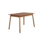 Zuiver - Glimps Uitschuifbare tafel, 120 / 162 x 80 cm, walnoot