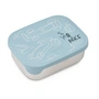 LIEWOOD - Arthur-lunchbox met deksel, raceauto's / strandblauw