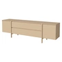 Bolia - Daia dressoir met lades, 240 cm, eikenhout met witte pigmentlaag