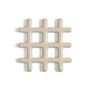 & klevering - Trivet -onderzetter, beige