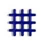 & klevering - Trivet onderzetter, blauw