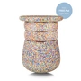 Stapelstein® - Dynamic all, super confetti (incl. GRATIS kussentje lichtblauw)