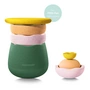 Stapelstein® - Dynamic -set, waterlelie (incl. GRATIS kussen lichtgroen)