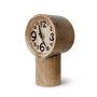 HKliving - Retro keramisch horloge, crèmekleurig