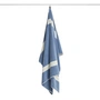 HAY - Stripe badhanddoek 100 x 150 cm, dusty blue