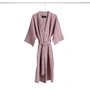 HAY - Waffle badjas, streepjes, cool pink