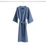 HAY - Waffle badjas, dusty blue