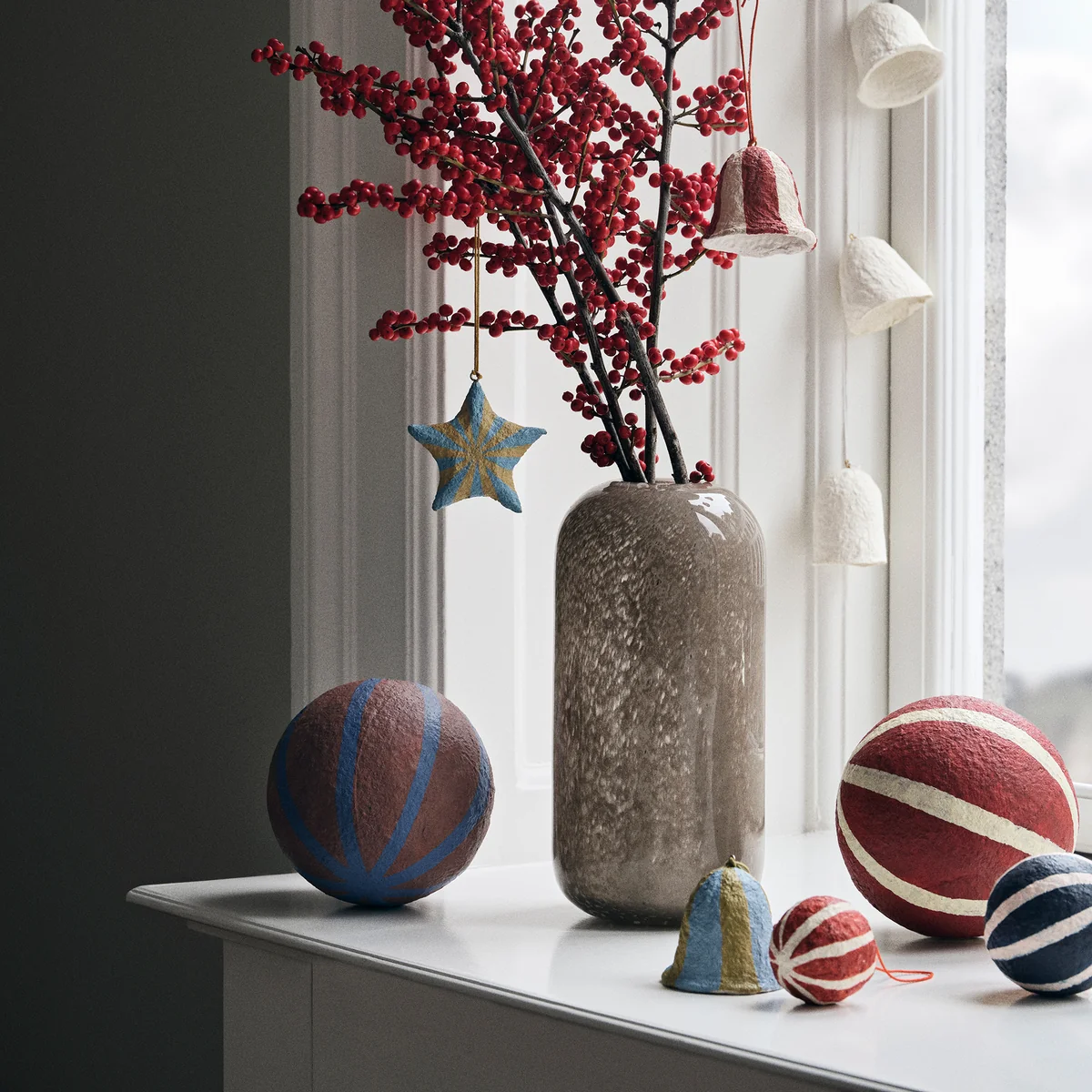 Pulp Kerst Decoratieve hanger van Broste Copenhagen