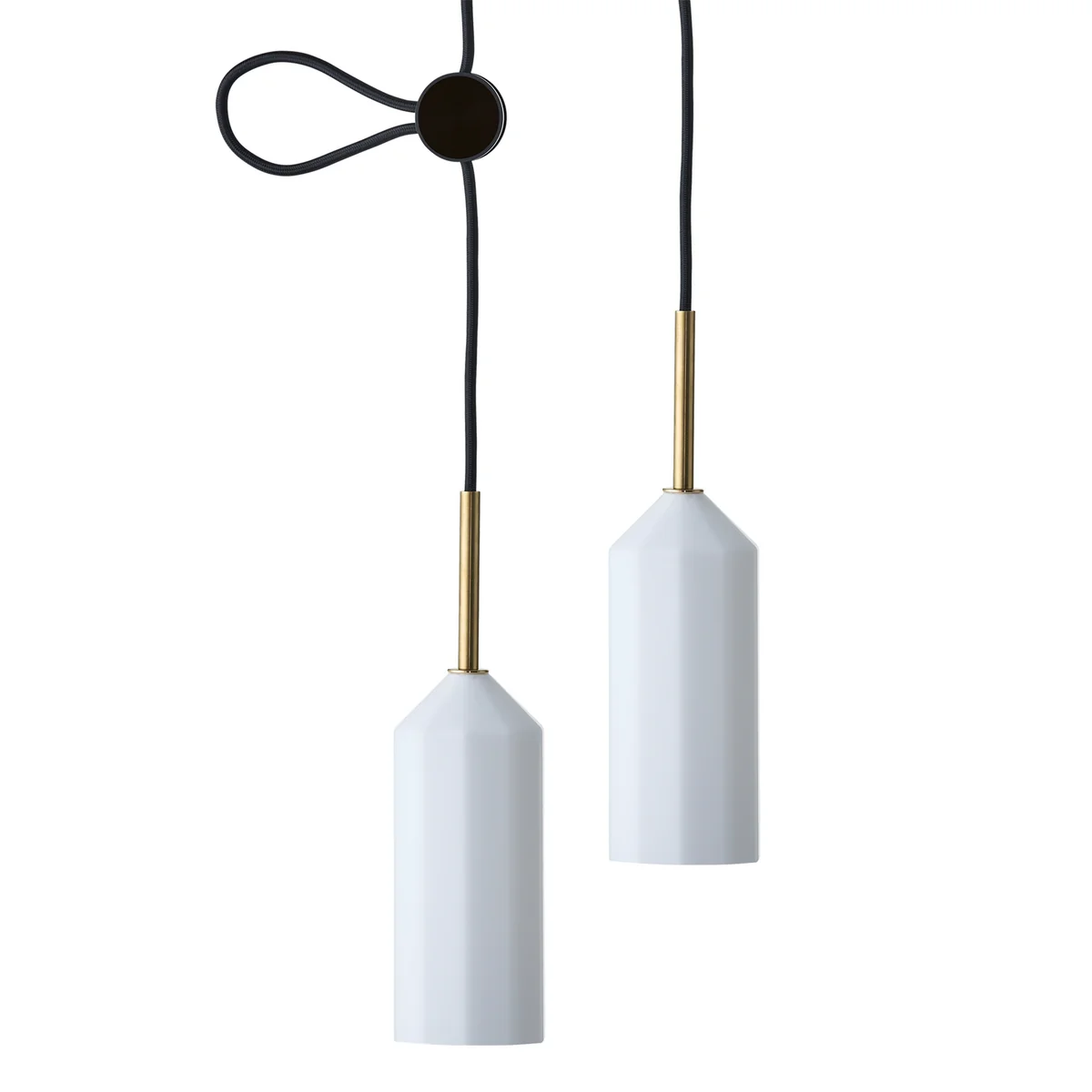 Le Klint - Pliverré hanglamp, zwart / wit