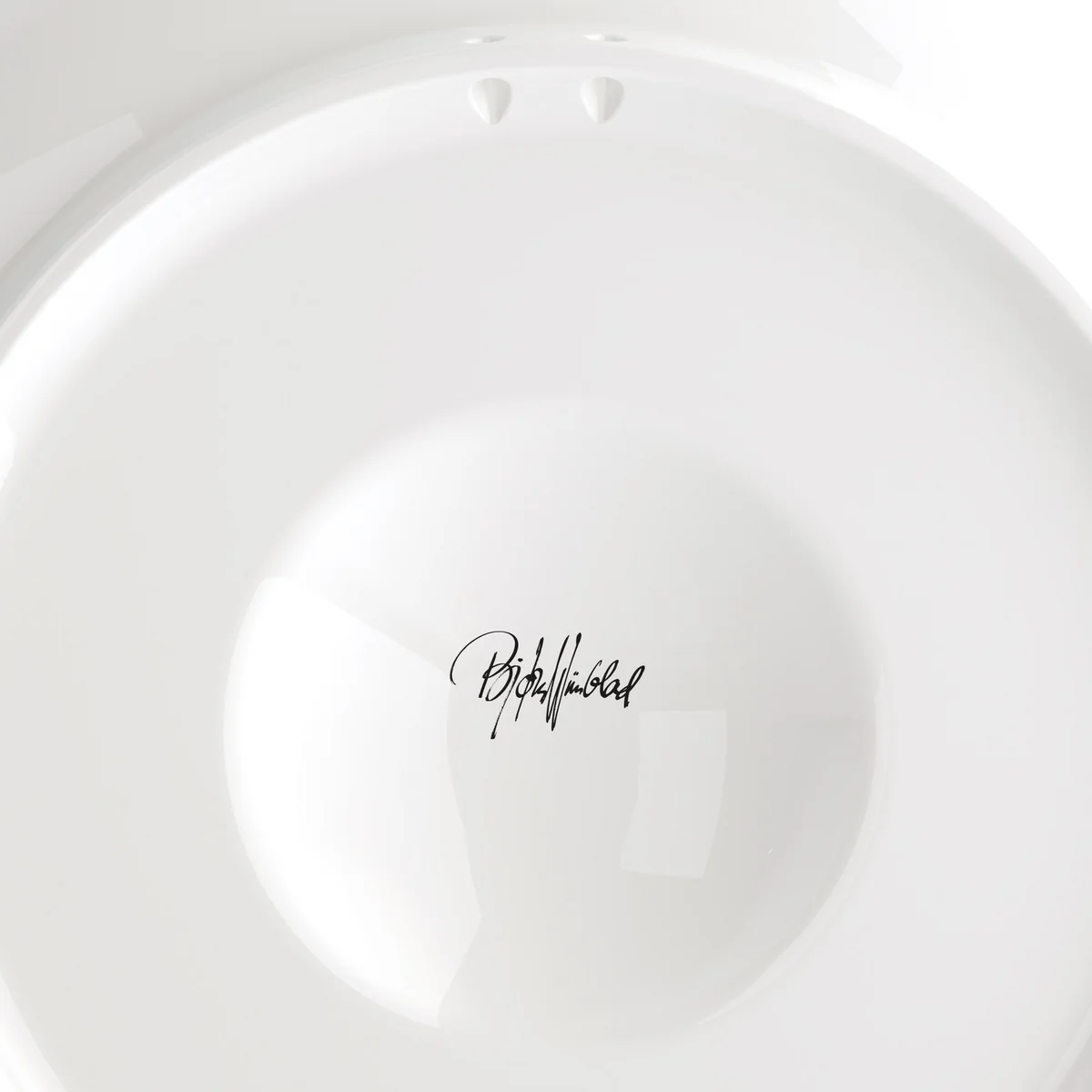 Bjørn Wiinblad - Olga serveerschaal Ø 33 cm, blauw / wit