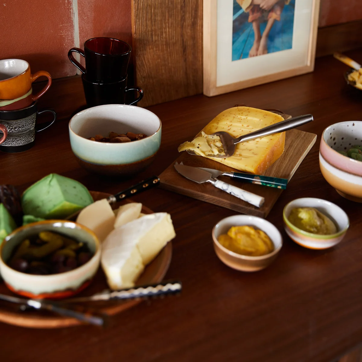 HKliving - 70's Pastakom, Ø 13,5 cm