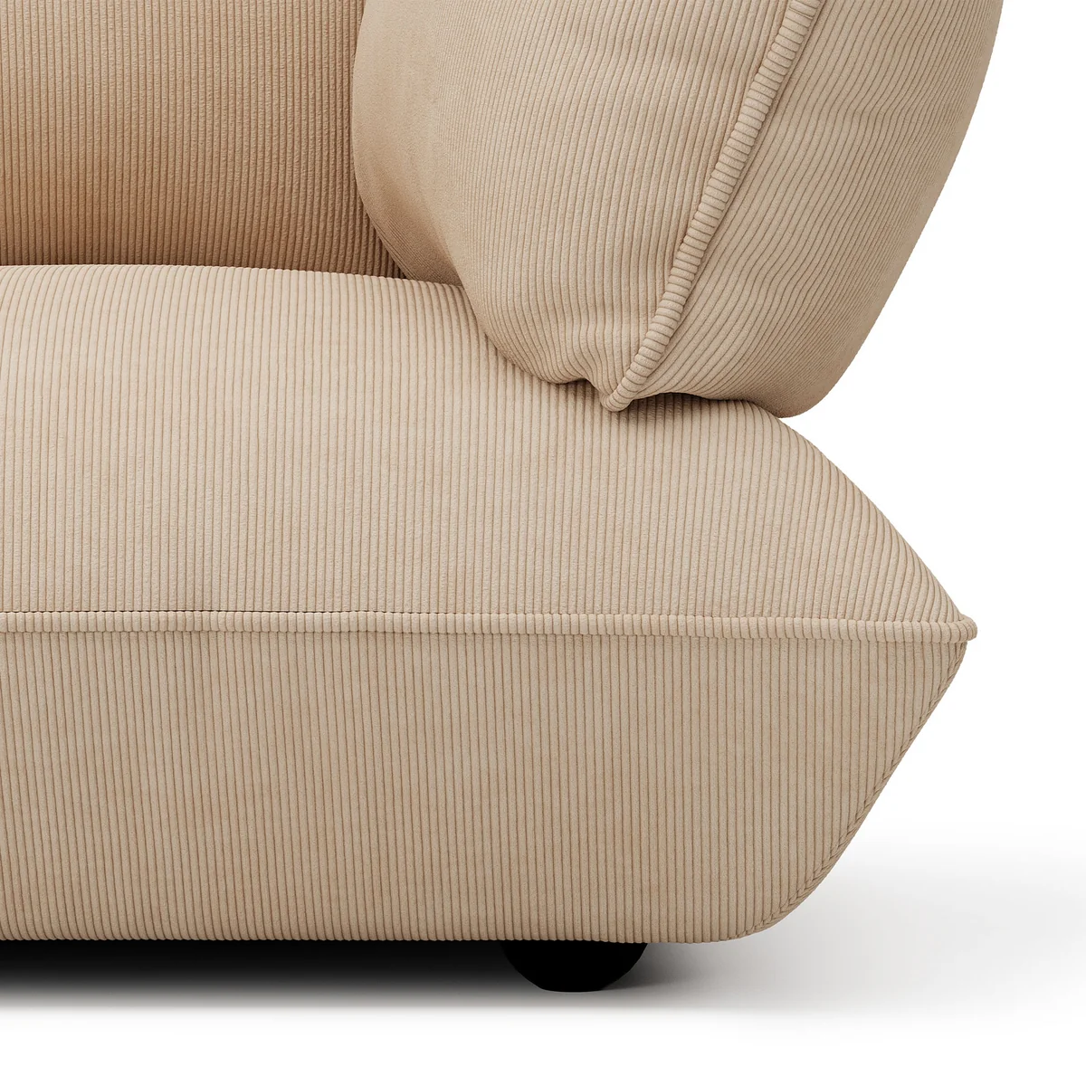 Fatboy - Sumo Hoekmodule rechts, beige (snoer)