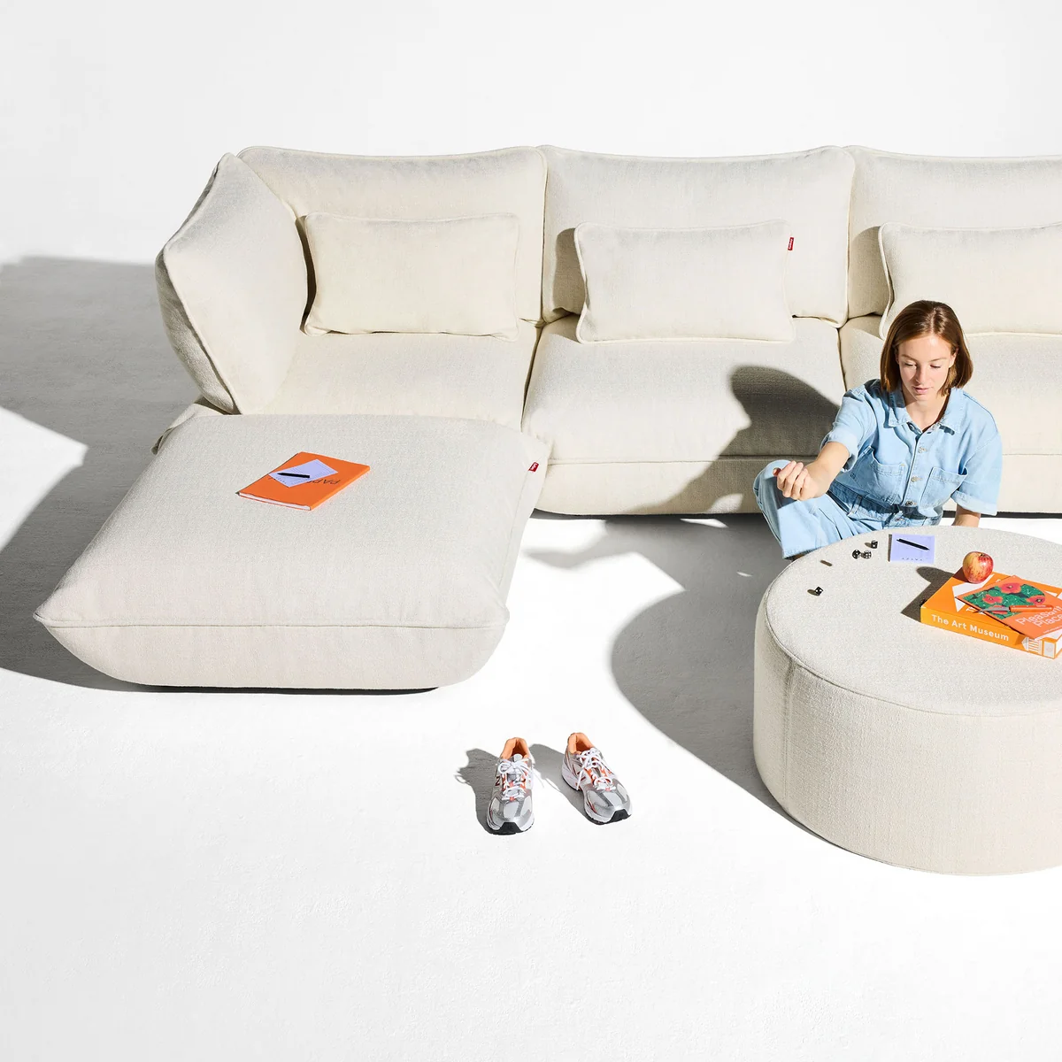 Fatboy - Sumo Sofa, crème (bouclé)