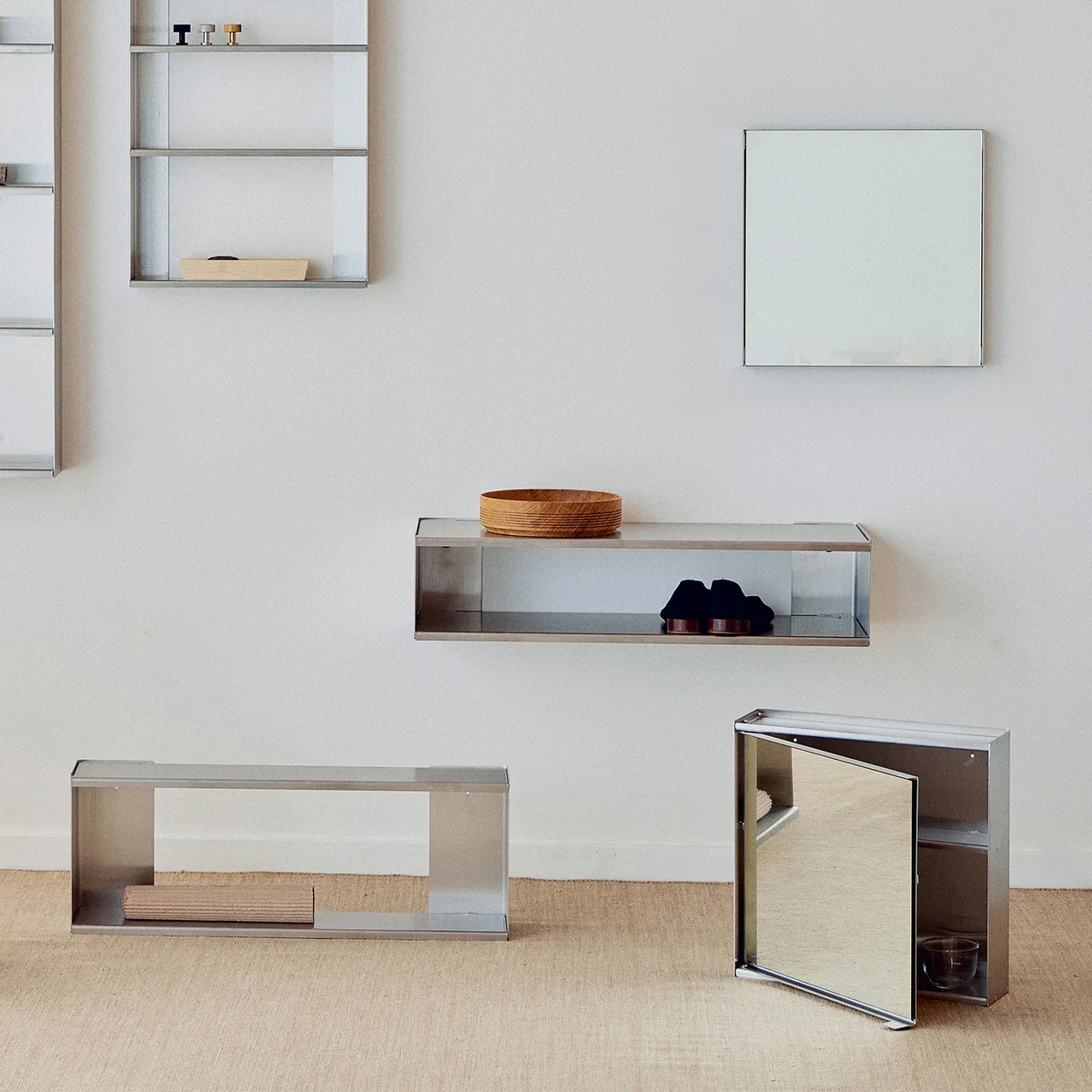 Form & Refine - Conische productfamilie, geborsteld roestvrij staal