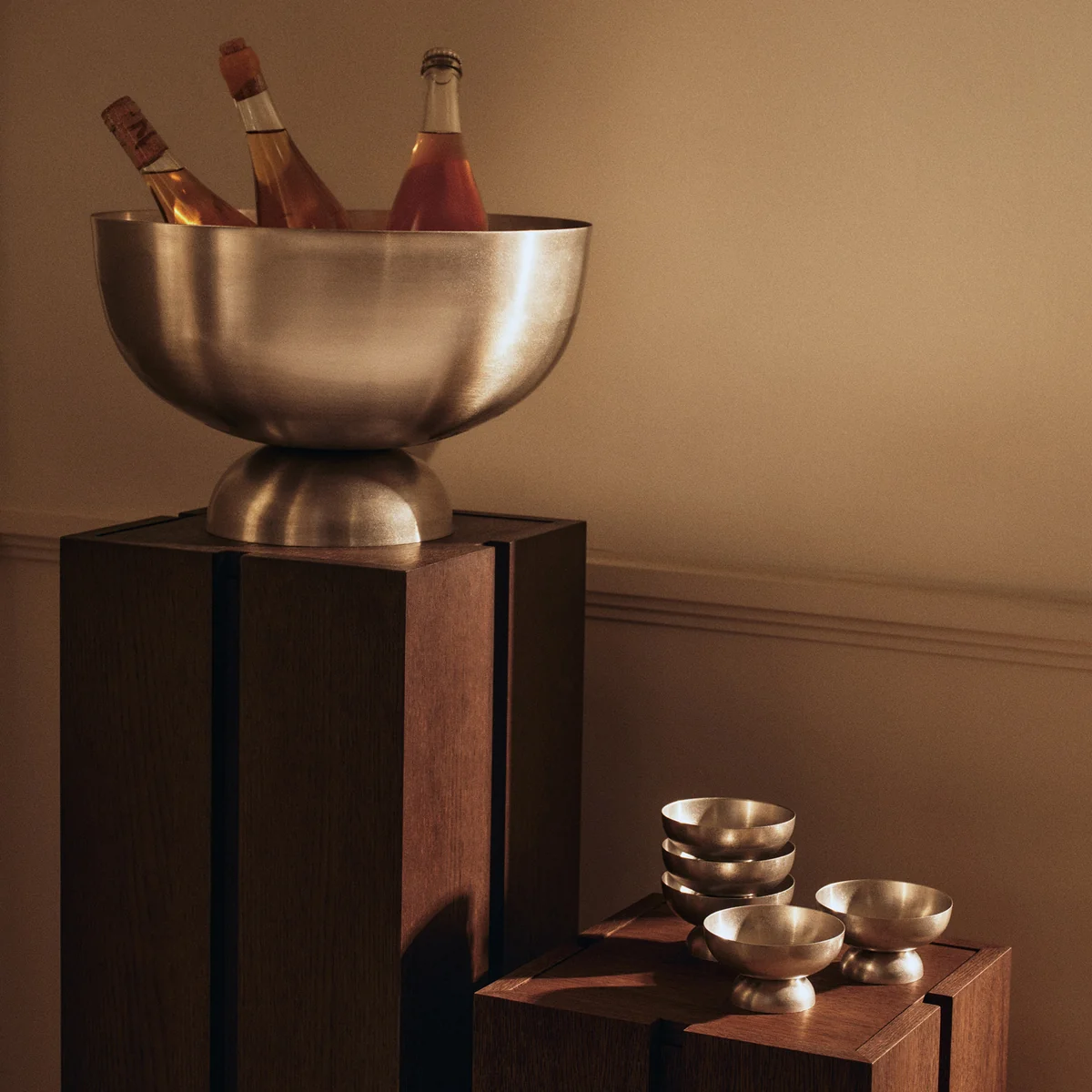 Ferm Living - Tumbled Dessertkom, roestvrij staal