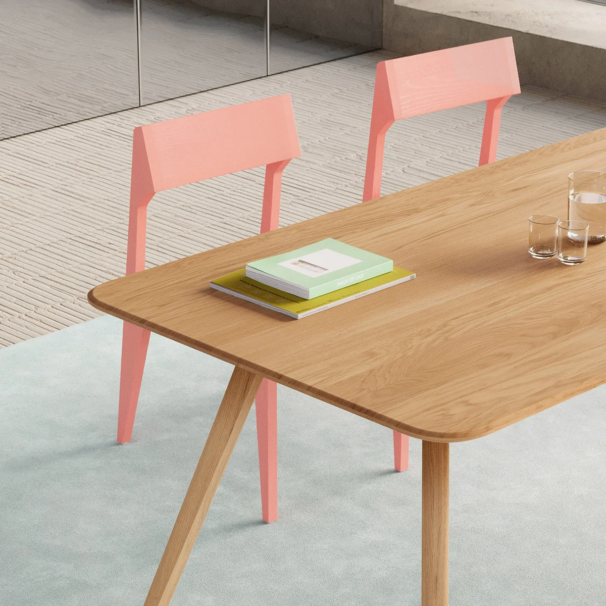 OUT Objekte unserer Tage - tafel, eikenhout Meyer