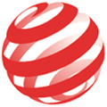 Het logo van de ontwerpprijs Red Dot Award