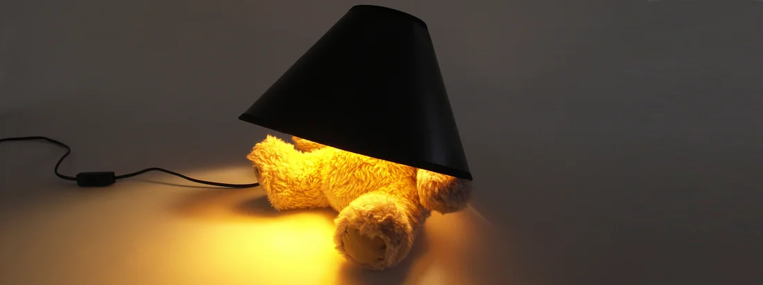 Designer gadgets - Teddybeer lamp van Suck UK
