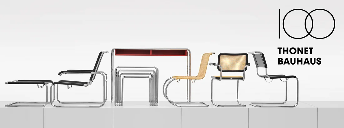Thonet - Bauhaus Collectie Banner 3840x1440