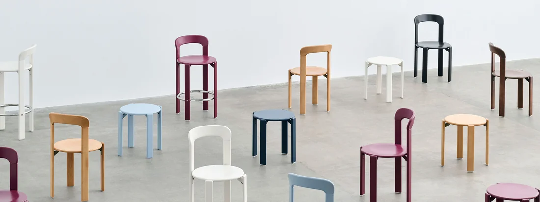 De Rey collectie van de Deense fabrikant HAY inspireert met zijn huidige nieuwe editie. De Rey -serie werd oorspronkelijk in 1971 ontworpen door de Zwitserse ontwerper Bruno Rey in samenwerking met HAY en Dietiker.