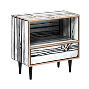 Established & Sons - VerkeerdHout Nachtkastje